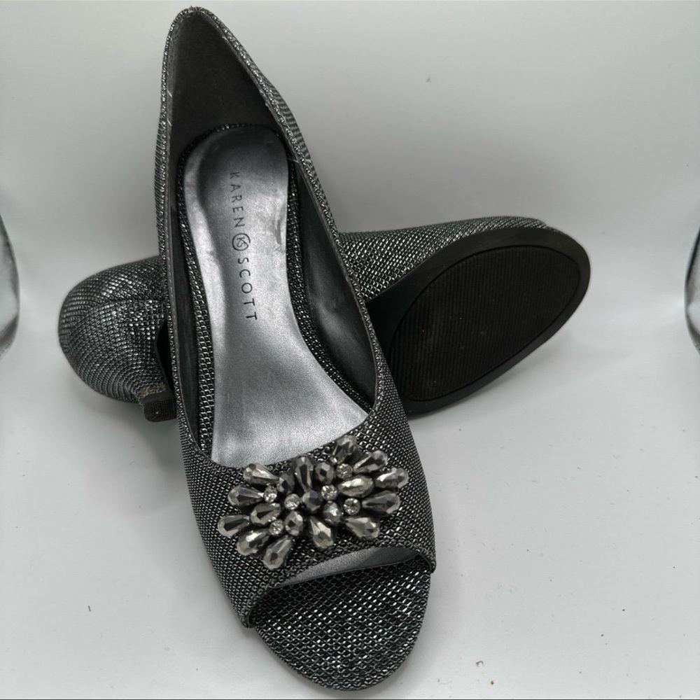 Karen Scott Silver Heels